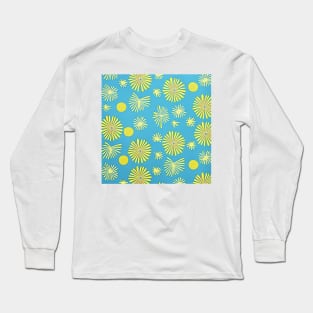 Spring wildflowers 5 (MD23SPR016) Long Sleeve T-Shirt